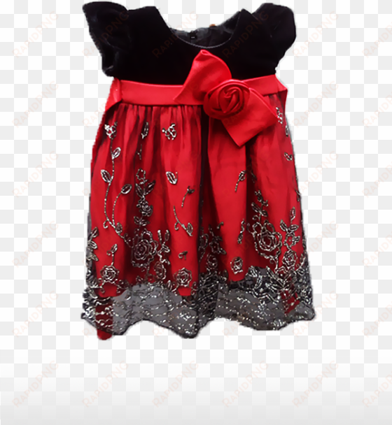girls red ball gown - ball gown