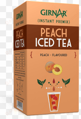 girnar peach iced tea - girnar peach ice tea 90g