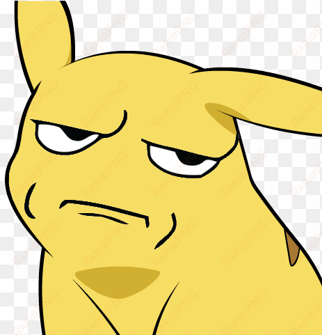 Give Pikachu A Face transparent png image