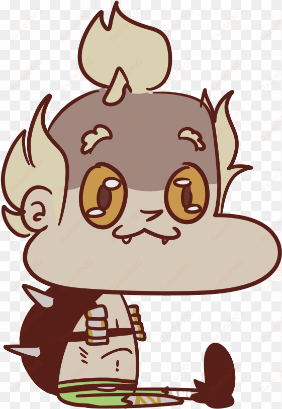 giving some junkrat stickers to people i meet at con