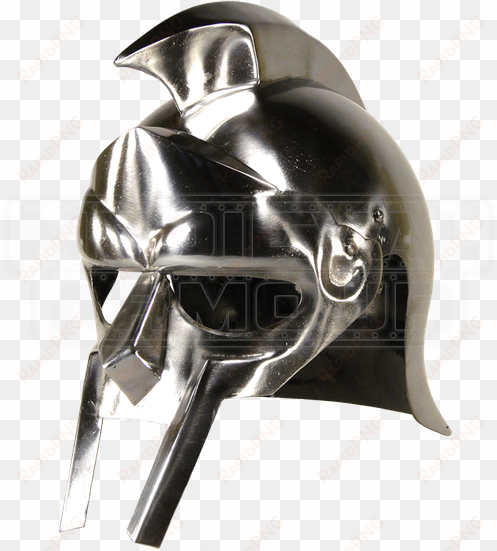 gladiator helmet - armor venue: roman gladiator helmet epic armoury, silver