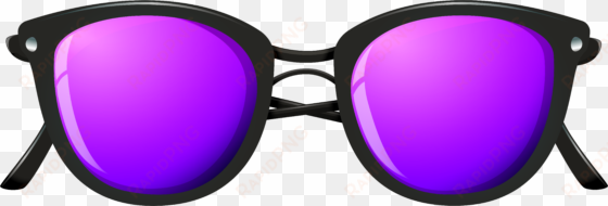glasses clipart purple - sunglasses