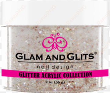 glitter acrylic - glam & glits nail art glitter: pink crystal - 1/2oz