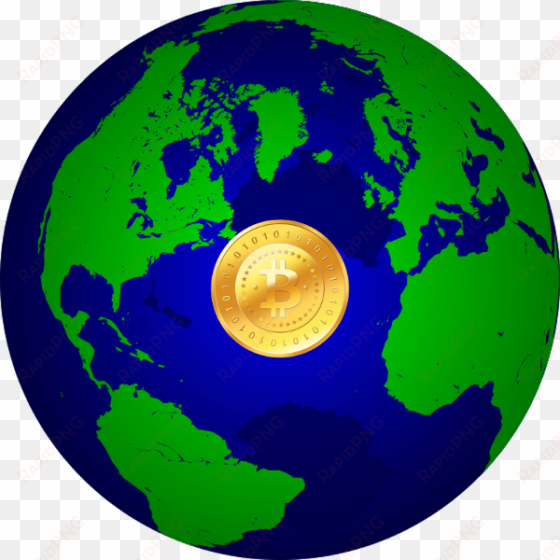 global bitcoin - globe bitcoin png