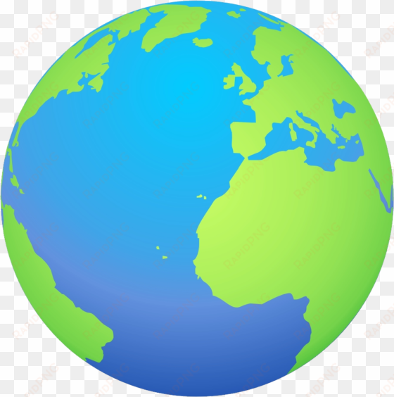 Globe Transparent Image - Earth Cartoon No Background transparent png image