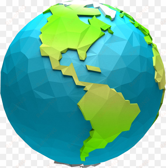 Globe World Animation Cartoon - Cartoon Earth Transparent Background transparent png image