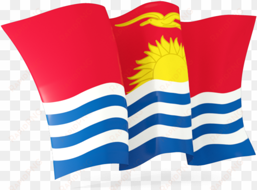 glossy round graphics wallpaper flag of kiribati - kiribati flag waving png