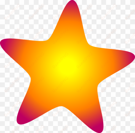 glowing star clip art at clker - clip art star