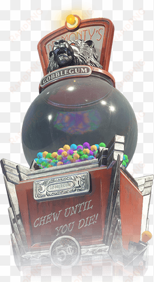 gobblegums - dr monty gobblegum machine