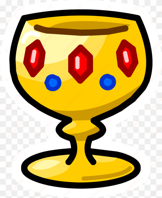 goblet pin - png - club penguin pins