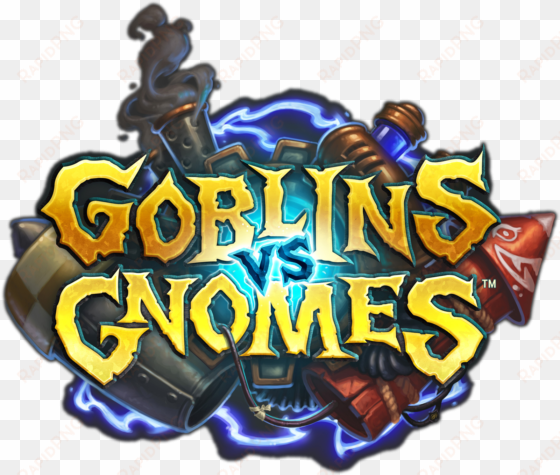 goblins vs gnomes logo quick cutout - goblins vs gnomes logo