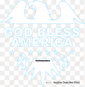 god bless america - bandeira eagle de bulgária camiseta