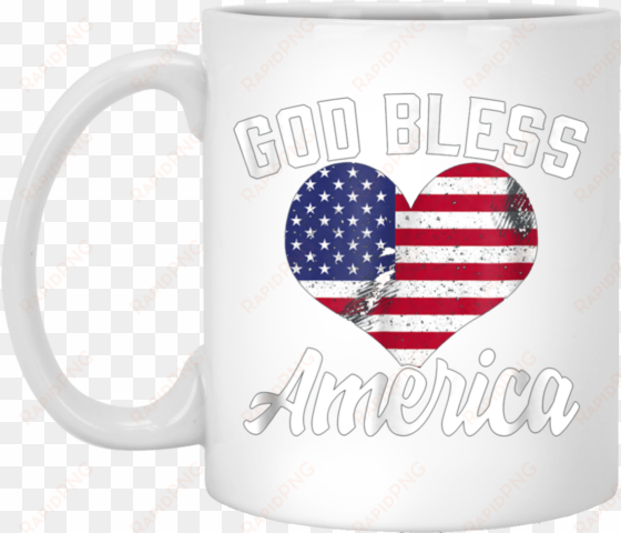 god bless america vintage distressed flag heart women - corazon de estados unidos