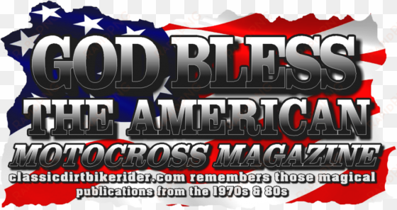 god bless the american motocross magazine britain, - event
