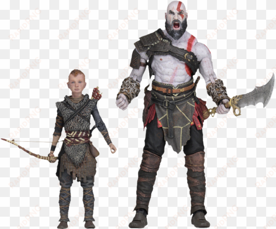 God Of War - Neca Kratos And Atreus transparent png image