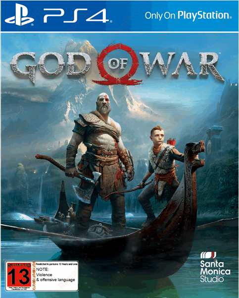 God Of War [ps4 Game] transparent png image