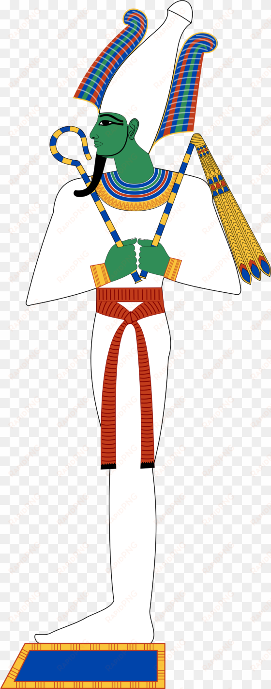 goddess clipart svg - osiris egyptian god