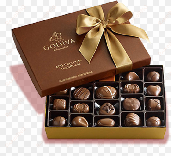 godiva chocolate box design - chocolates and dry fruits