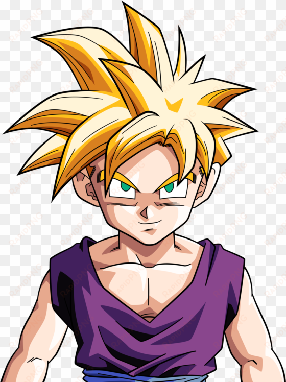 goku clipart head - gohan super saiyan 2