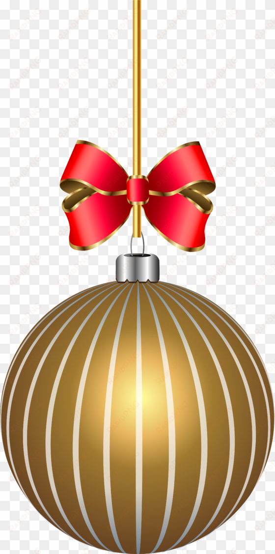 gold christmas ball png download - christmas transparent clipart gold