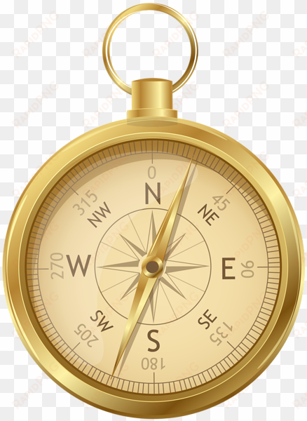 gold compass transparent png image - gold compass png