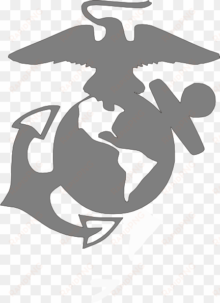 gold eagle globe and anchor ega decal sticker clipart - marine logo clip art