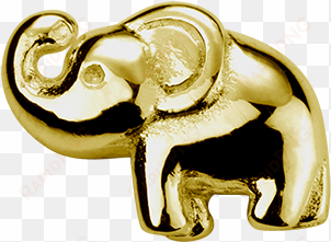 gold elephant - lucky charm - indian elephant