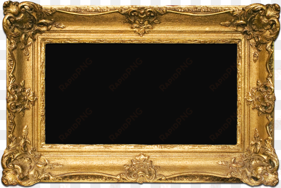 Gold-frame 1,199×805 Pixels Gold Frames, Paper Frames, - Golden Picture Frame Transparent transparent png image