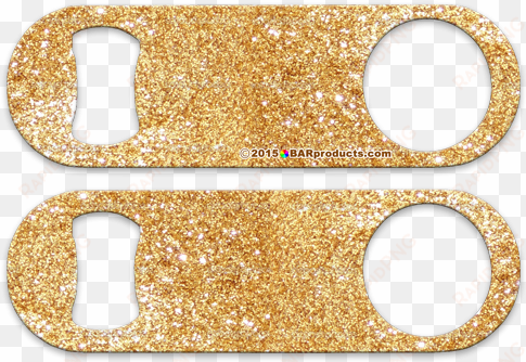 gold glitter background 5" medium speed opener - carpet