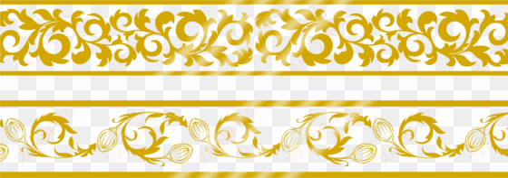gold lace border png