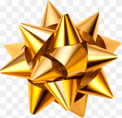 gold ribbon png free download - gold christmas bow transparent