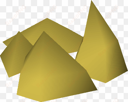 gold rock - triangle