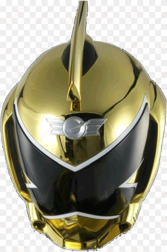 gold rpm ranger helmet - shield