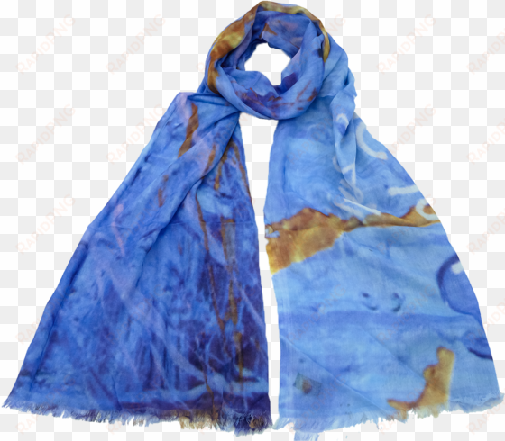 gold splatter scarf - scarf