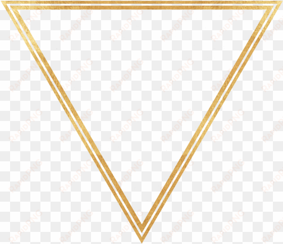 gold triangle - gold triangle transparent background