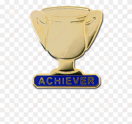 gold trophy badge - achiver trophy