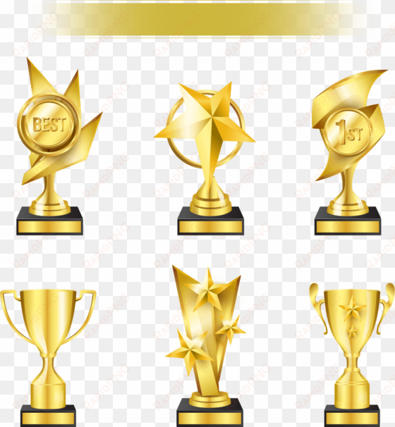 gold trophy png image - trophy png
