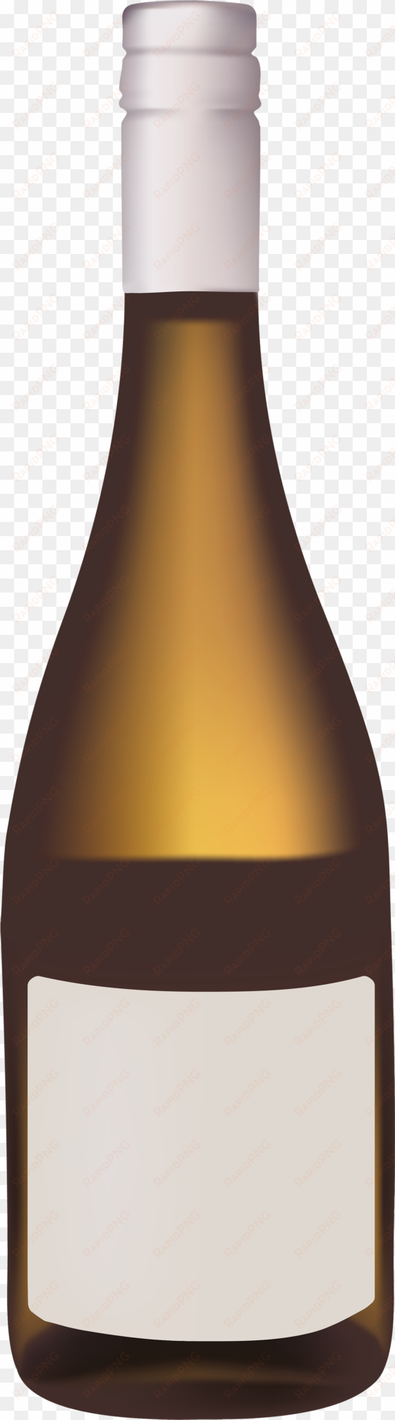 gold wine bottle png clipart - wine bottle clipart png