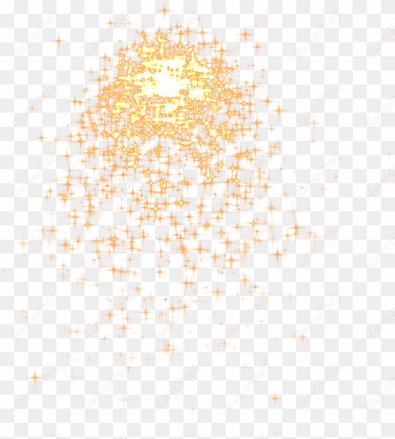 golddust stars glitter sparkle volcano - gold dust transparent png