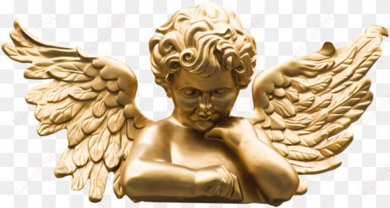 golden angel - cherub png