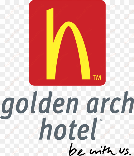 golden arch hotel logo png transparent - golden arch hotel logo
