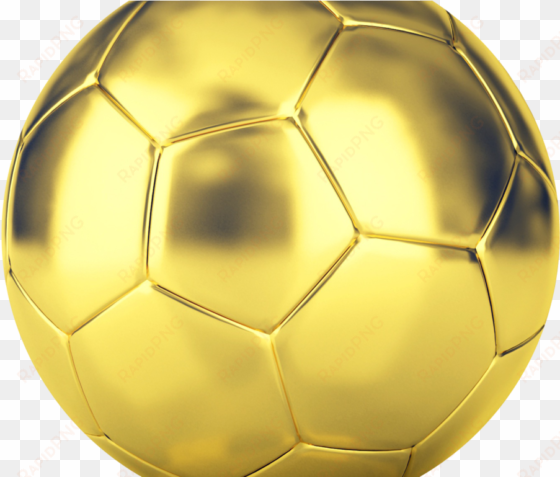 golden football png transparent image - gold soccer ball png