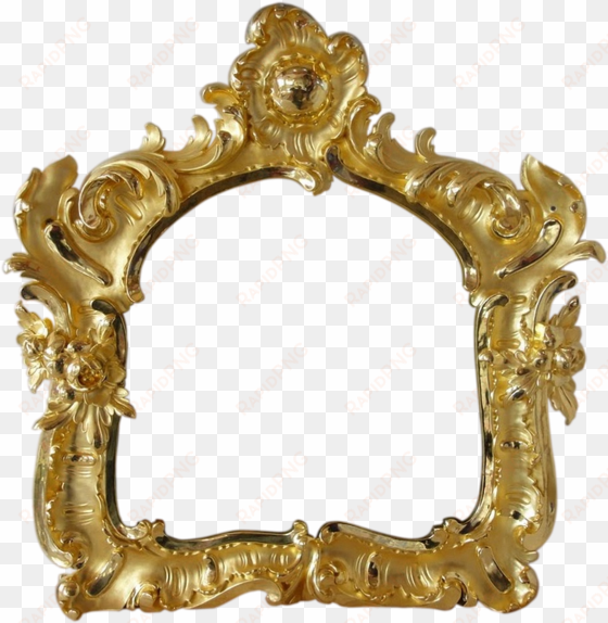 golden frame - fotolijst goud png