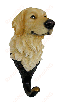 golden retriever wall hook - nature's window golden retriever decorative coat hook