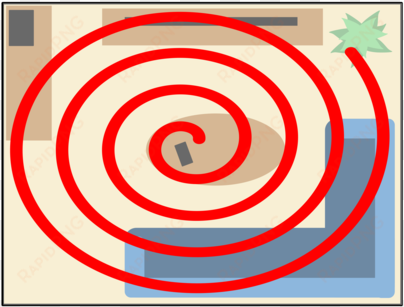 golden spiral logarithmic spiral line point - spiral grid search pattern