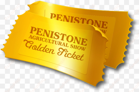 golden ticket - ticket golden png