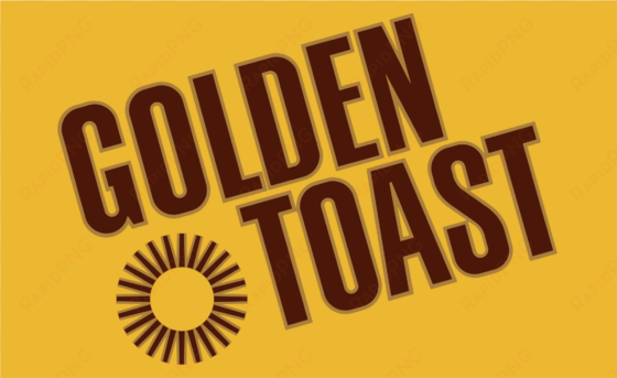 golden toast logo png transparent - golden toast
