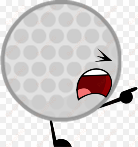 golf ball pose bfum - bfdi angry golf ball