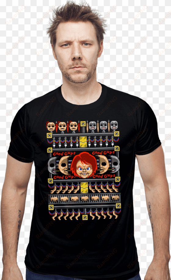 good guy, ugly sweater - t shirt gaming cool