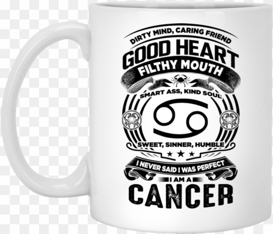 good heart cancer zodiac white mug - cancer zodiac mug